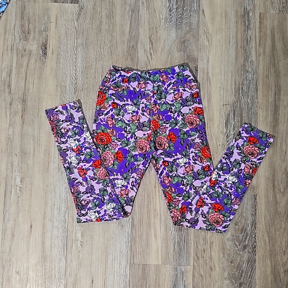 Size tween Disney leggings